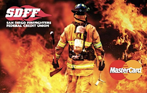 San Diego Firefighters Federal Credit union. MasterCard Ad